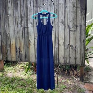 Dainty Hooligan Navy Maxi Dress